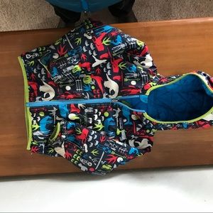 Patagonia baby puff, size 4T, reversible
